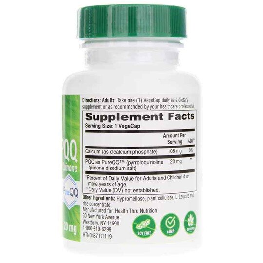 PQQ 20 Mg, HTN
